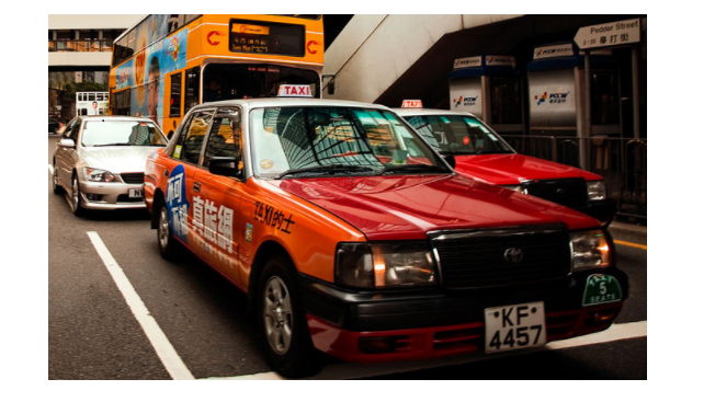 Hong kong taxi