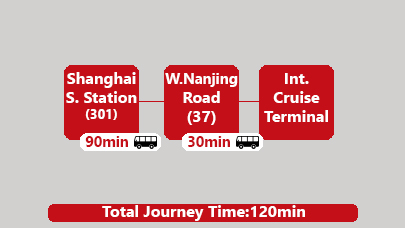 Shanghai South to International Bus