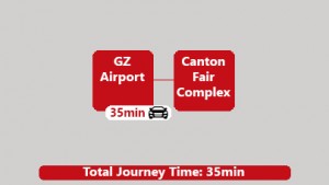 GZ Airport to Canton Fair Complex Car