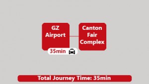 GZ Airport to Canton Fair Complex Bus
