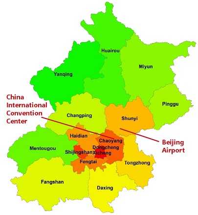 Map Of Beijing