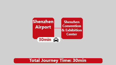 SZ Airport to Convention Center By Taxi
